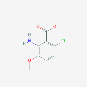 Methyl 2-amino-6-chloro-3-methoxybenzoate