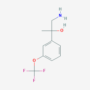 1-Amino-2-(3-(trifluoromethoxy)phenyl)propan-2-ol