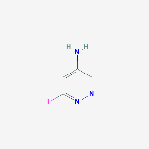 6-Iodopyridazin-4-amine