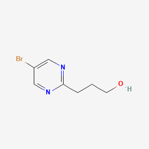 5-Bromo-2-pyrimidinepropanol