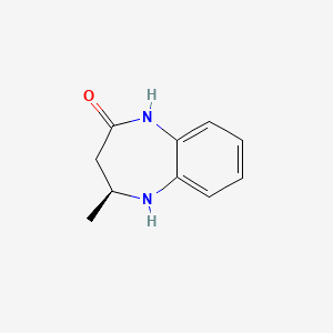 (4S)-4-methyl-2,3,4,5-tetrahydro-1H-1,5-benzodiazepin-2-one