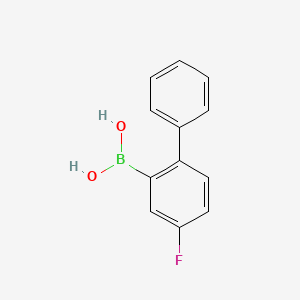 (4-Fluoro-[1,1'-biphenyl]-2-yl)boronic acid