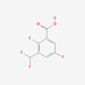 3-(Difluoromethyl)-2,5-difluorobenzoic acid