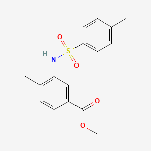 Methyl 4-methyl-3-{[(4-methylphenyl)sulfonyl]amino}benzoate