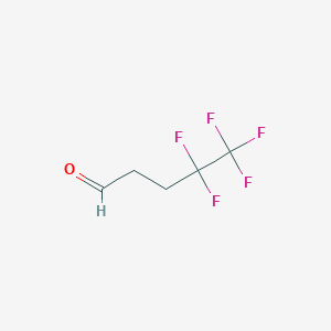 4,4,5,5,5-Pentafluoropentanal