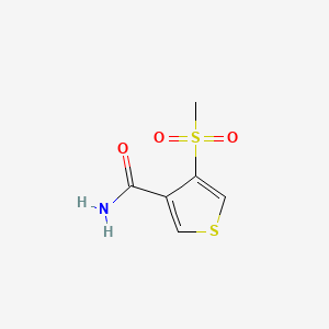 4-Methanesulfonylthiophene-3-carboxamide