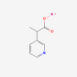 Potassium2-(pyridin-3-yl)propanoate