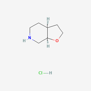 rac-(3aR,7aS)-octahydrofuro[2,3-c]pyridinehydrochloride,cis