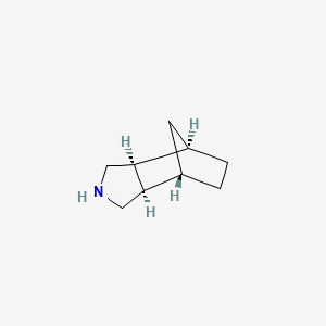 molecular formula C9H15N B13577884 (1R,2S,6R,7S)-4-azatricyclo[5.2.1.0,2,6]decane 