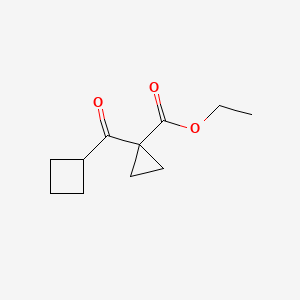 Ethyl1-cyclobutanecarbonylcyclopropane-1-carboxylate