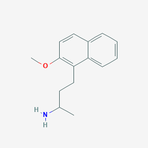 4-(2-Methoxynaphthalen-1-yl)butan-2-amine