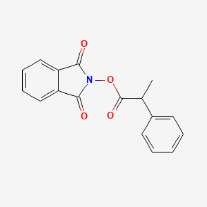 1,3-Dioxoisoindolin-2-yl 2-phenylpropanoate