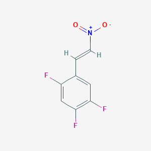 (E)-1,2,4-trifluoro-5-(2-nitrovinyl)benzene