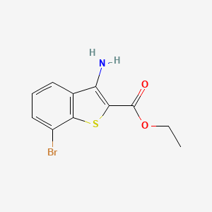 Ethyl 3-amino-7-bromo-1-benzothiophene-2-carboxylate