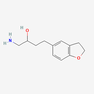 1-Amino-4-(2,3-dihydrobenzofuran-5-yl)butan-2-ol