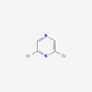 molecular formula C4H2Br2N2 B1357810 2,6-Dibromopyrazine CAS No. 23229-25-6
