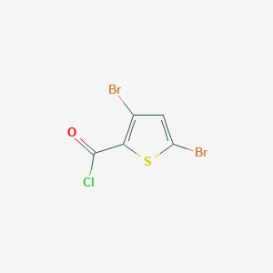 3,5-Dibromothiophene-2-carbonyl chloride