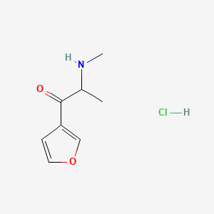 1-(Furan-3-yl)-2-(methylamino)propan-1-onehydrochloride