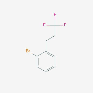 molecular formula C9H8BrF3 B1357827 1-Bromo-2-(3,3,3-trifluoropropyl)benzene CAS No. 1099597-58-6
