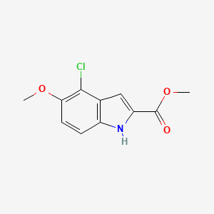 methyl 4-chloro-5-methoxy-1H-indole-2-carboxylate