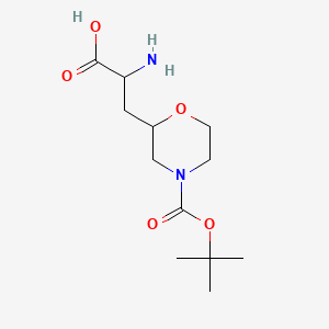 (2R)-2-amino-3-(4-tert-butoxycarbonylmorpholin-2-yl)propanoic acid