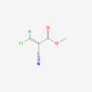 Methyl 3-chloro-2-cyanoprop-2-enoate