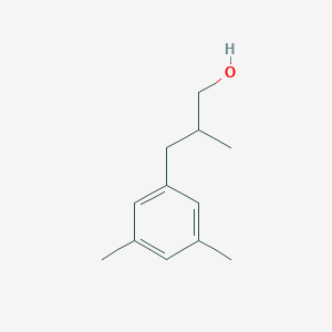 3-(3,5-Dimethylphenyl)-2-methylpropan-1-ol