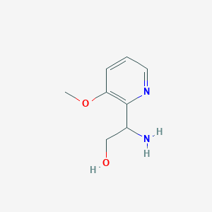 2-Amino-2-(3-methoxypyridin-2-yl)ethan-1-ol