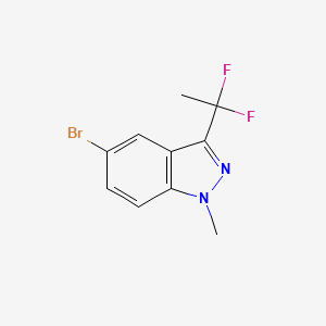 5-bromo-3-(1,1-difluoroethyl)-1-methyl-1H-indazole