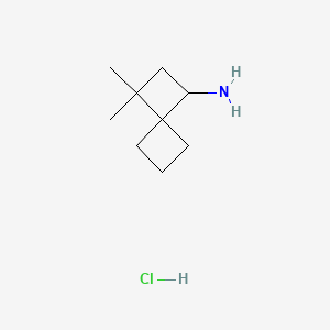 3,3-Dimethylspiro[3.3]heptan-1-aminehydrochloride