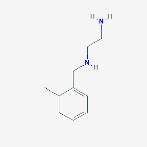 molecular formula C10H16N2 B1357860 N-(2-氨基乙基)-N-(2-甲基苄基)胺 CAS No. 622373-91-5