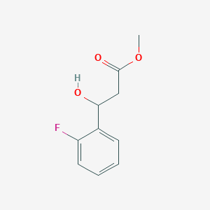 Methyl 3-(2-fluorophenyl)-3-hydroxypropanoate