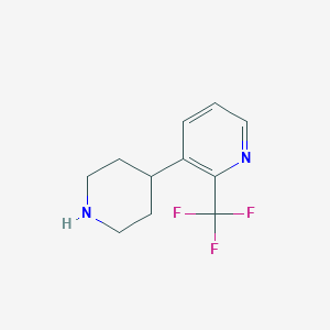 3-(Piperidin-4-yl)-2-(trifluoromethyl)pyridine