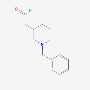 2-(1-Benzylpiperidin-3-yl)acetaldehyde