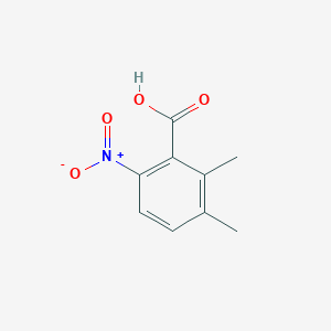 molecular formula C9H9NO4 B1357881 2,3-二甲基-6-硝基苯甲酸 CAS No. 90564-16-2