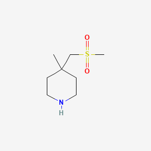 4-(Methanesulfonylmethyl)-4-methylpiperidine