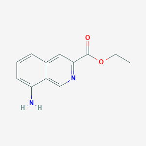 Ethyl 8-aminoisoquinoline-3-carboxylate