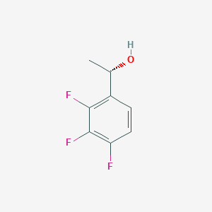 molecular formula C8H7F3O B13578947 (S)-1-(2,3,4-Trifluorophenyl)ethan-1-OL 