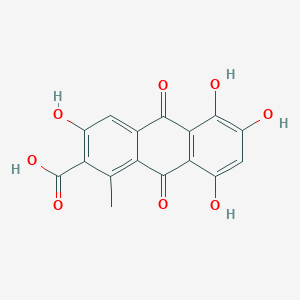 molecular formula C16H10O8 B135790 克米斯酸 CAS No. 18499-92-8