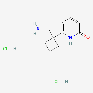 6-[1-(Aminomethyl)cyclobutyl]pyridin-2-oldihydrochloride