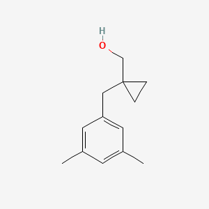 (1-(3,5-Dimethylbenzyl)cyclopropyl)methanol