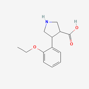 4-(2-Ethoxyphenyl)pyrrolidine-3-carboxylic acid