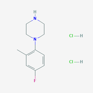 1-(4-Fluoro-2-methylphenyl)piperazine dihydrochloride