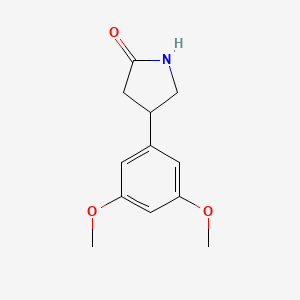 4-(3,5-Dimethoxyphenyl)pyrrolidin-2-one