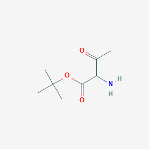 Tert-butyl 2-amino-3-oxobutanoate