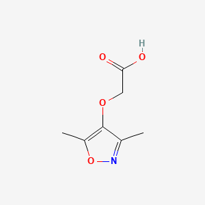 molecular formula C7H9NO4 B13579225 2-((3,5-Dimethylisoxazol-4-YL)oxy)acetic acid 