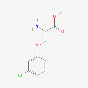 methyl O-(3-chlorophenyl)serinate