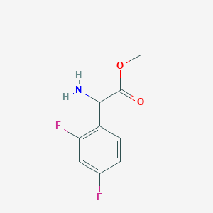 Ethyl 2-amino-2-(2,4-difluorophenyl)acetate