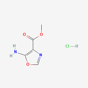 Methyl 5-amino-1,3-oxazole-4-carboxylate hydrochloride