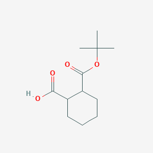 molecular formula C12H20O4 B1357937 2-(叔丁氧羰基)环己基甲酸 CAS No. 886365-95-3